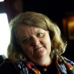 Sheila in the Bar at the Chateau Frontenac